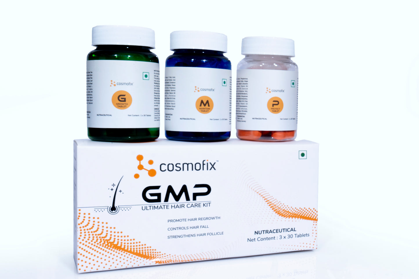 Cosmofix GMP Ultimate Hair Care Tablet Kit 90Tab