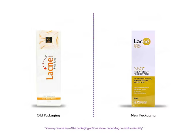 Lacne 360 Acne Treatment Body Spray 50ml
