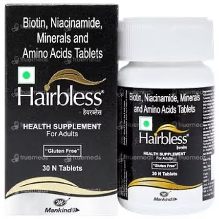 Hairbless Bottle 30Tab Pack of 2