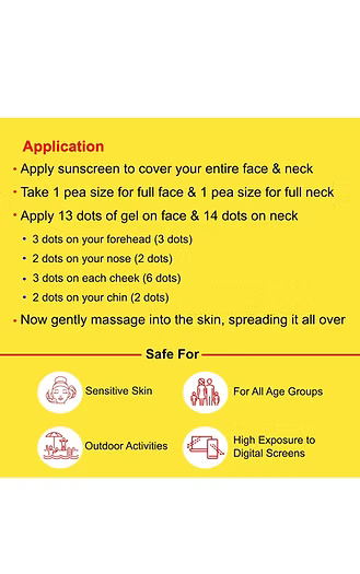 Solasafe Sportz Physical Sunscreen Gel SPF 50+ PA+++ 50g