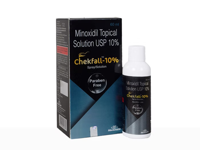 Chekfall 10% Hair Solution 60ml
