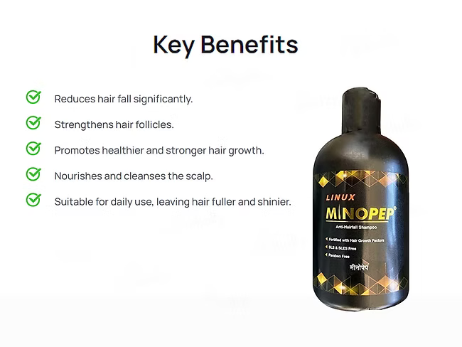 Minopep Anti- Hairfall Shampoo