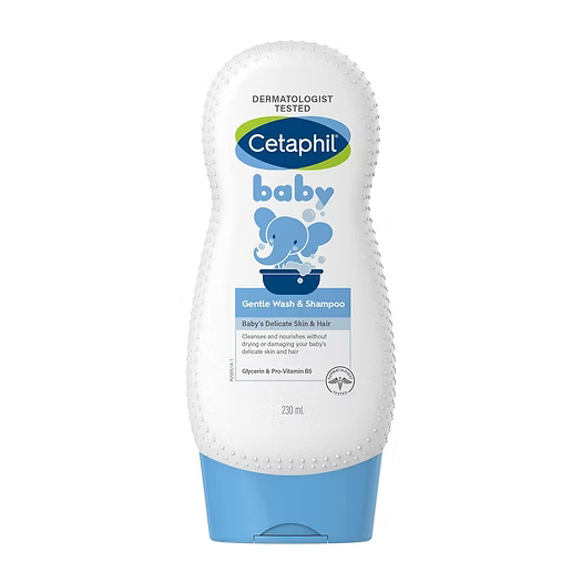 Cetaphil Baby Shampoo & Wash, White, Chamomile, 230ml