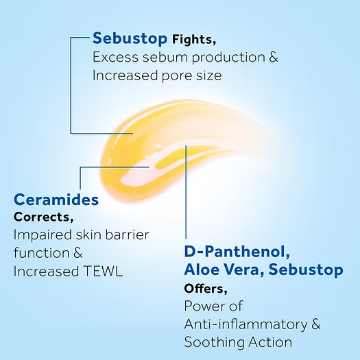 Hyblok M Moisturizing Gel | Lightweight Oil-Free Moisturizer 50gm