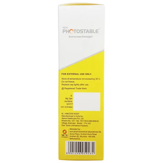 Bello New Photostable Sunscreen Emulgel SPF 55+/PA++++ 50gm