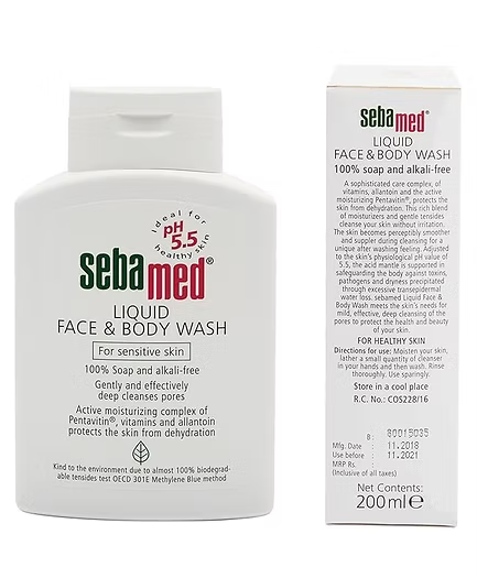 Sebamed Liquid Face & Body Wash