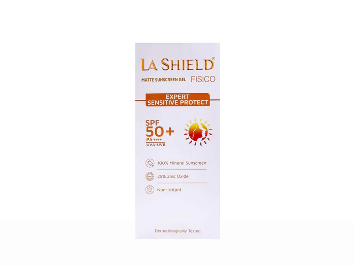 La Shield Fisico Matte Sunscreen Gel SPF 50+ PA+++ 50gm