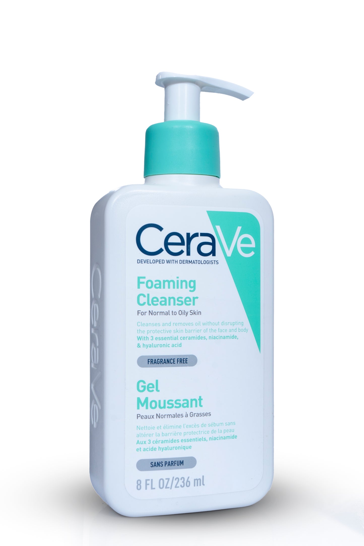 CeraVe Foaming Cleanser for Normal to Oily Skin 236ML