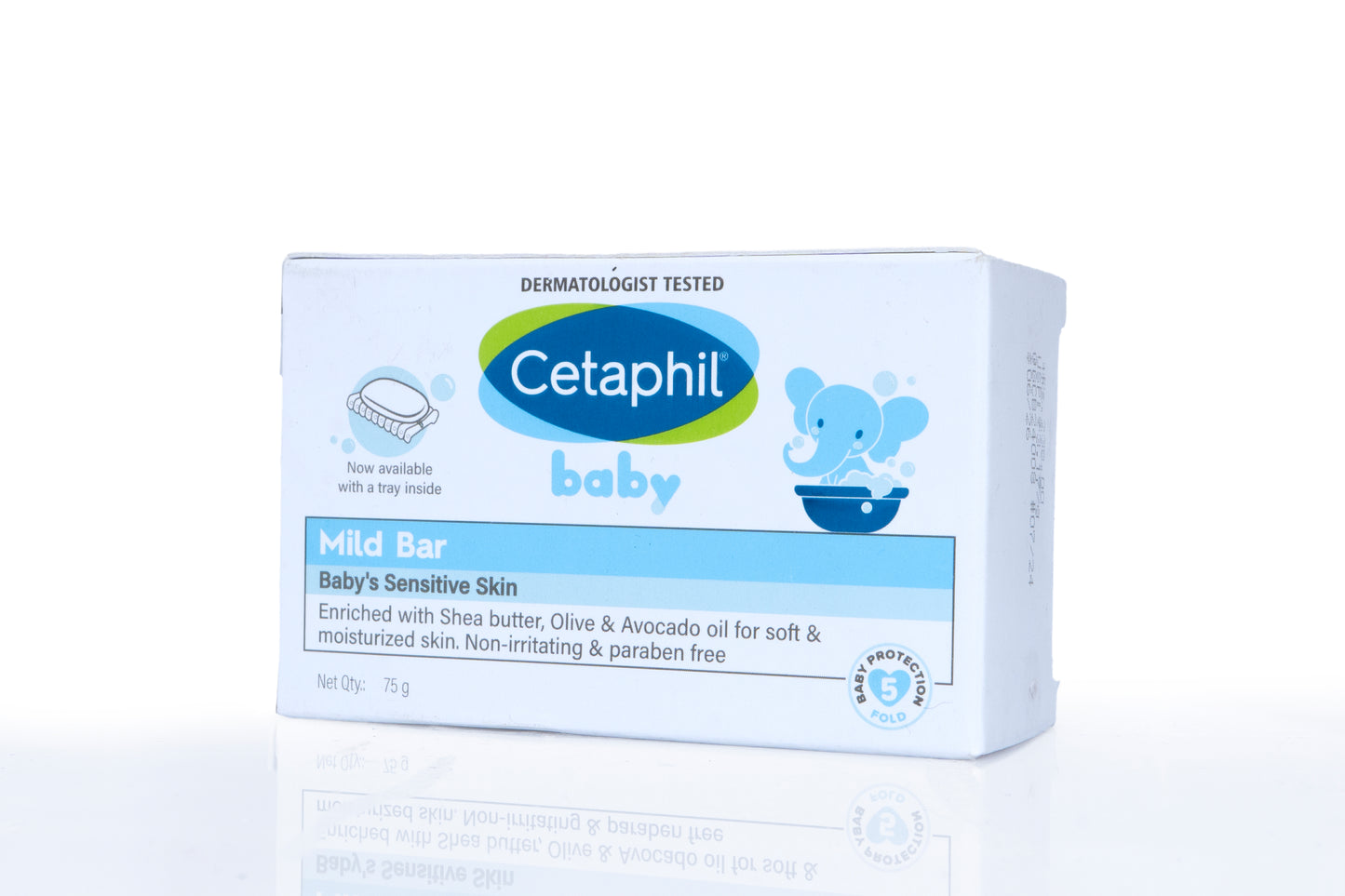 Cetaphil Baby Mild Bar 75gm (Pack of 3)