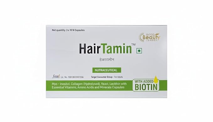 Hairtamin Hair Growth tablets Pack of 3 (30 Tablets)