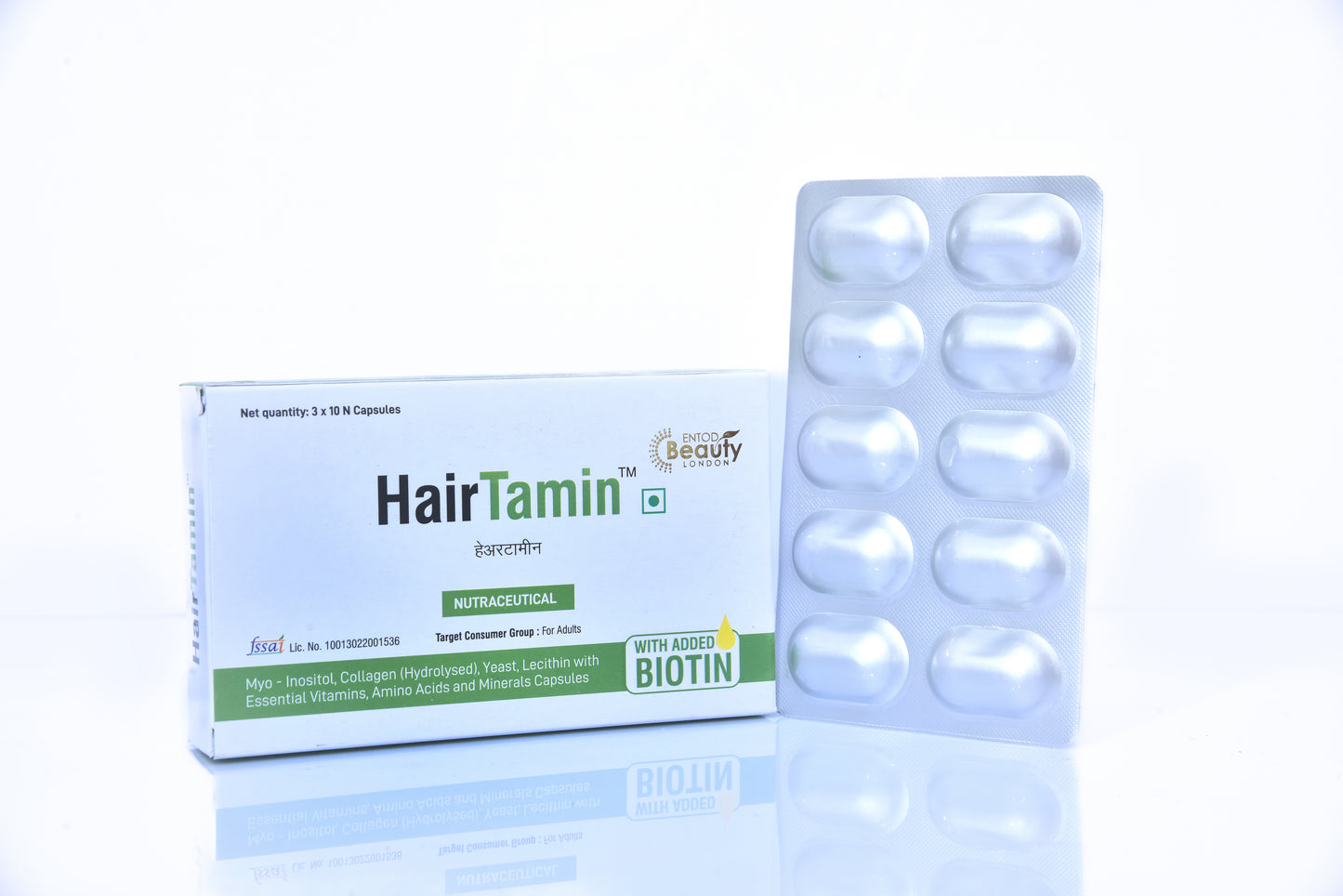 Hairtamin Hair Growth tablets Pack of 3 (30 Tablets)
