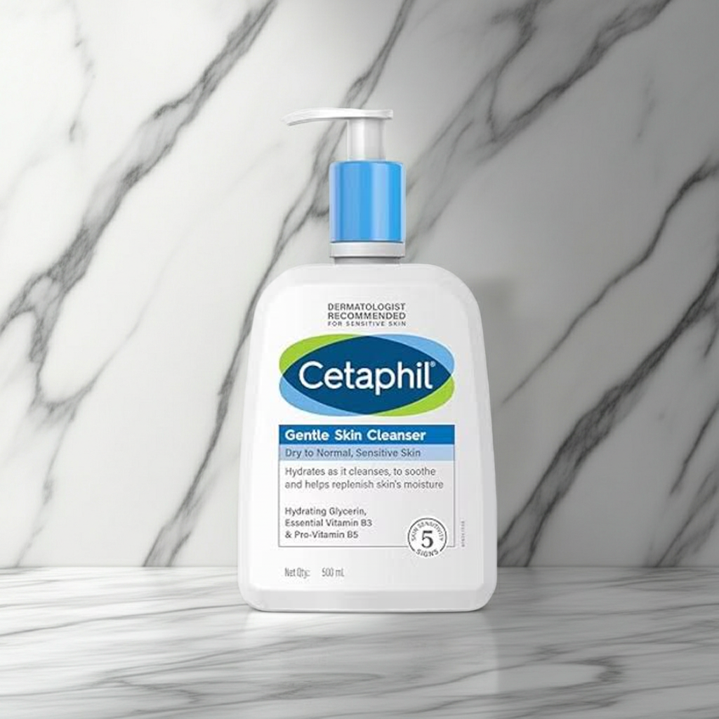 Cetaphil Gentle Skin Cleanser For Dry, Normal Sensitive Skin, 500ml