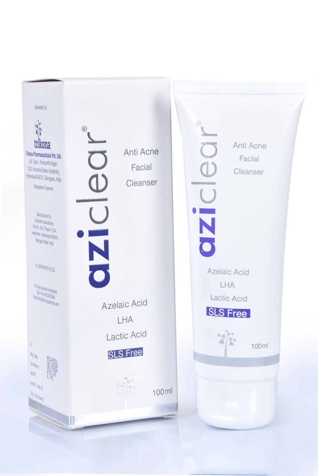 Aziclear Anti Acne Facial Cleanser 100ml