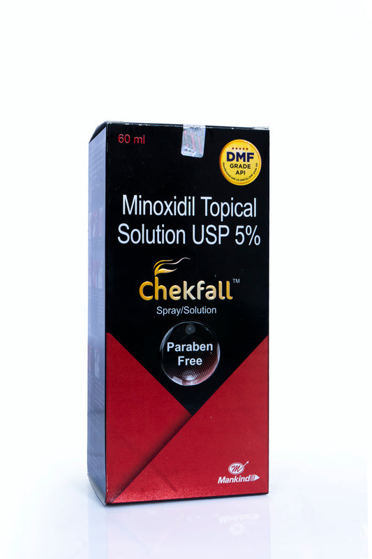 Chekfall 5% Hair Solution 60ml