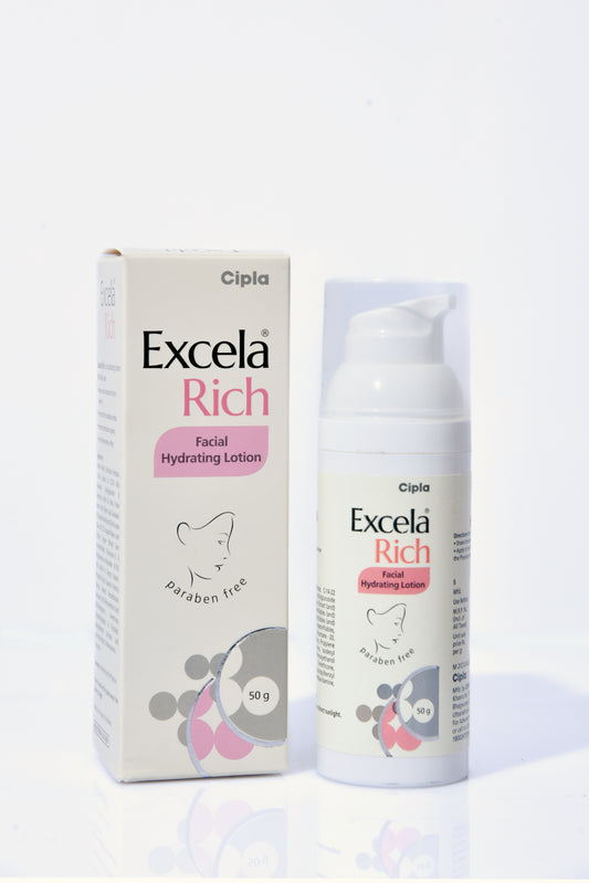 Excela Rich Facial Hydrating Lotion 50Gm