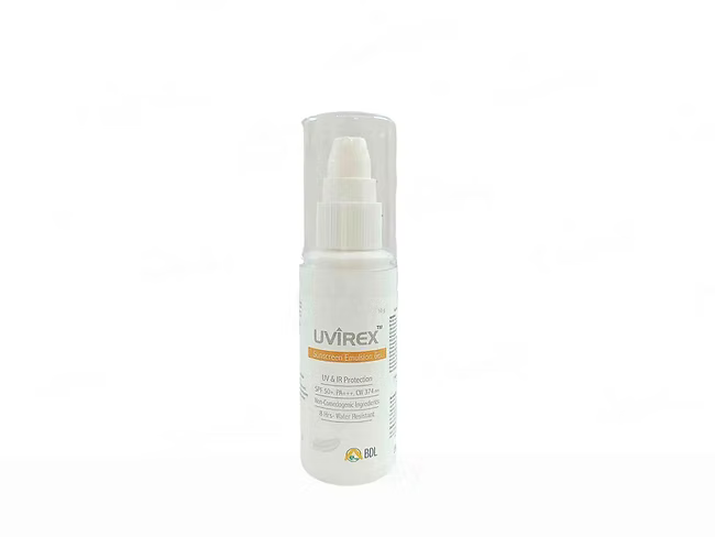 Uvirex sunscreen Emulsion Gel SPF50 + PA+++ PACK OF 50GM