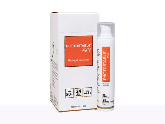 Photostable Pro+ Hydragel Sunscreen SPF 80+ PA++++ 50gm