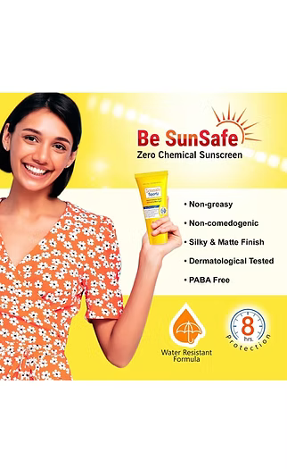 Solasafe Sportz Physical Sunscreen Gel SPF 50+ PA+++ 50g