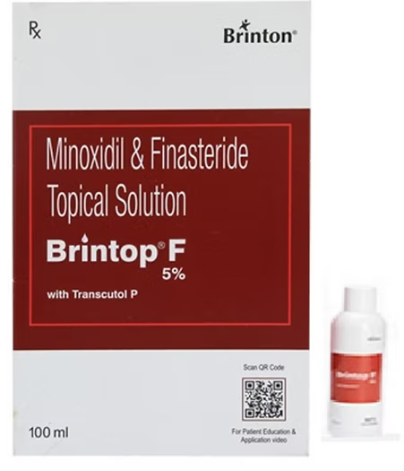 Brintop F 5% Hair Solution 100ml