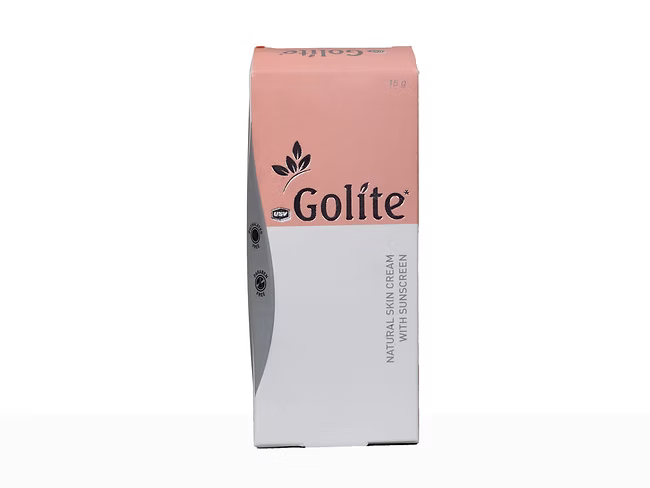 Golite Natural Skin Cream with Sunscreen 15GM