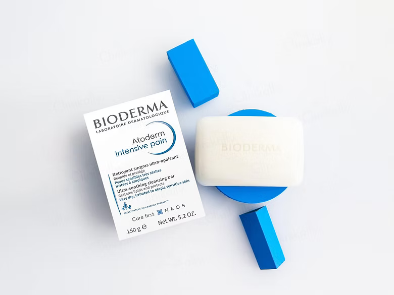 Bioderma Atoderm Intensive Pain Ultra-Soothing Cleansing Bar 150GM