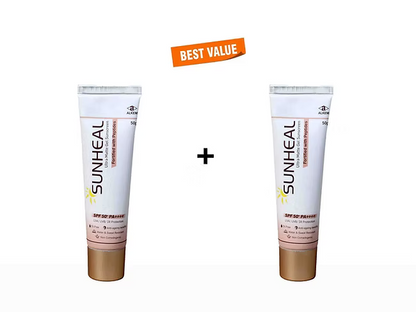Sunheal Ultra Matte Gel SPF50 Pack of 2*50Gm