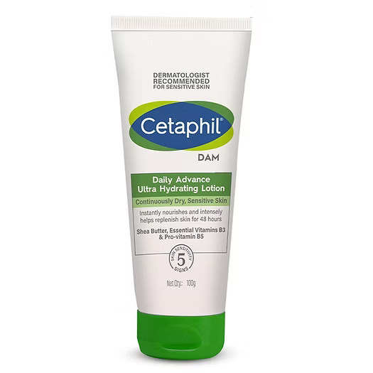 Cetaphil DAM Daily Advance Ultra Hydrating Lotion For 100 G