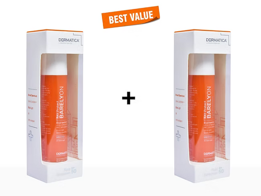 Dermatica Ray Protect Barelyon Fluid Sunscreen SPF 50 Pack Of 2