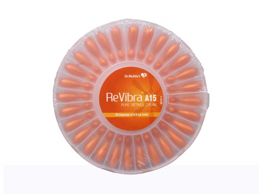 Revibra A15 Pure Retinol Cream 28 Tablets of 0.5ml
