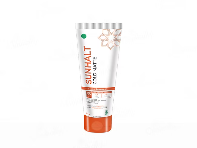 Sunhalt Gold Matte Sunscreen SPF 90 PA++ 50GM