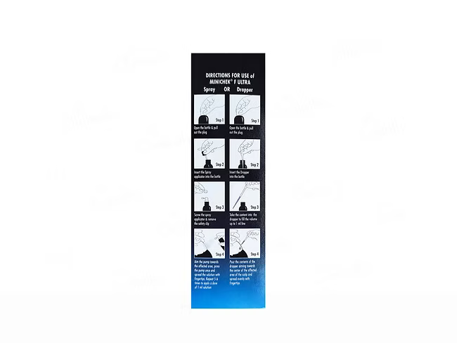 Minichek F Ultra Topical Solution 60ML