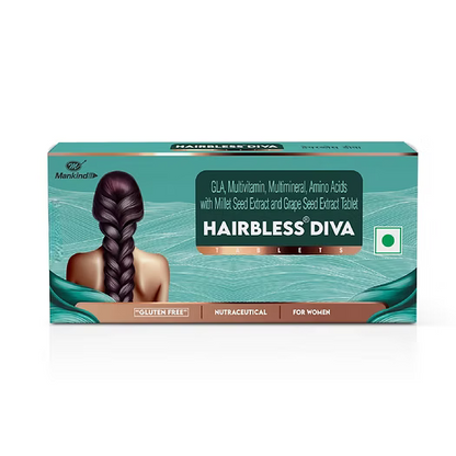 Hairbless Diva Tablet Pack Of 3 Strips