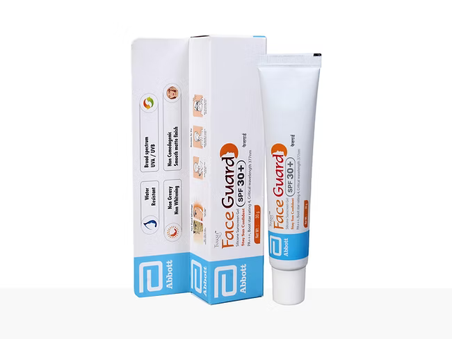 Tvaksh Face Guard Silicone Sunscreen Gel SPF 30 30GM