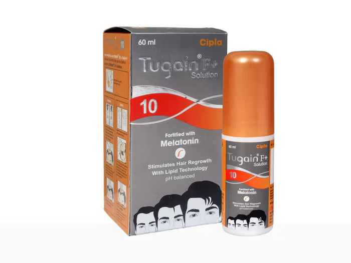Tugain F+ 10% Topical Hair Solution 60ml