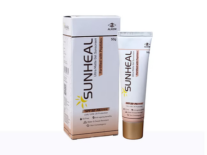 Sunheal Ultra Matte Gel SPF50 Pack of 2*50Gm