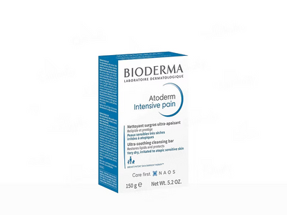 Bioderma Atoderm Intensive Pain Ultra-Soothing Cleansing Bar 150GM