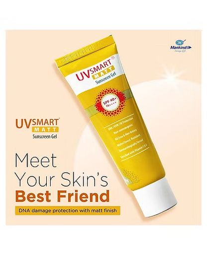 UVsmart Matt Sunscreen Gel SPF 40+/ PA++++
