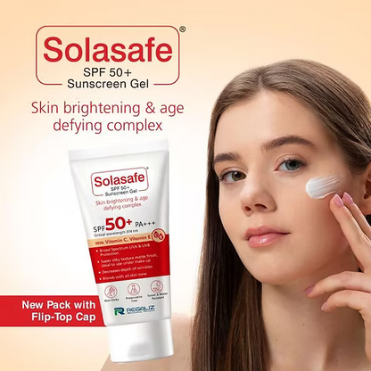Solasafe SPF 50+ Sunscreen Gel 50gm