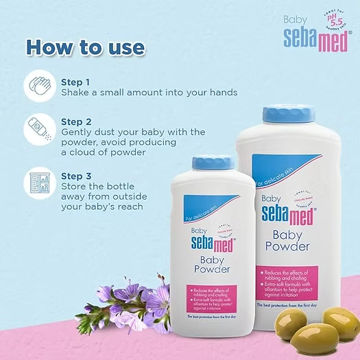 Sebamed Baby Powder 400g