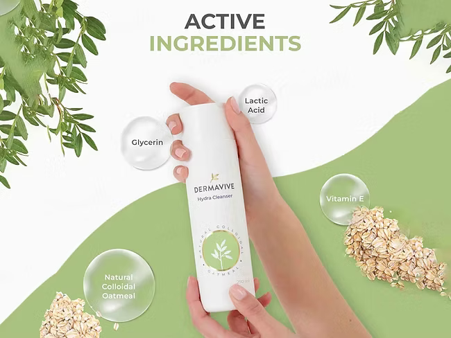 Dermavive Hydra Cleanser 250ml
