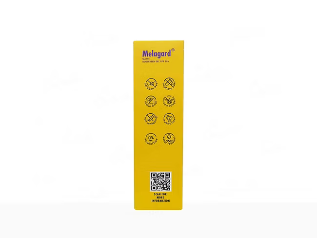Melagard Matte Sunscreen Gel SPF 50+ PA+++ 50GM