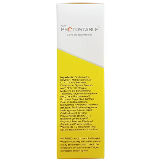 Bello New Photostable Sunscreen Emulgel SPF 55+/PA++++ 50gm