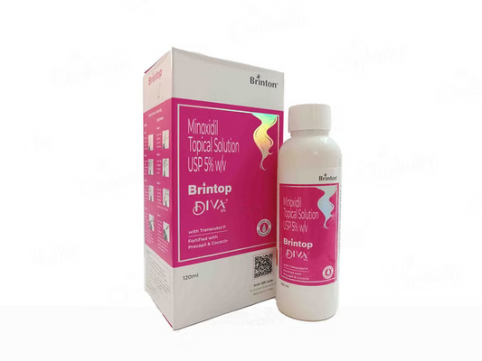 Brintop Diva 5% hair Solution 120ml