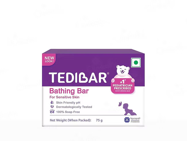 Tedibar Bathing Bar Pack Of 3 (3*75GM)