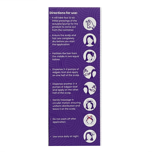 Adgain Grof Hair Growth Serum