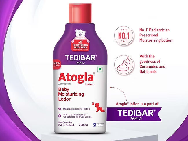 New Atogla Baby Moisturizing Lotion Pack Of 2