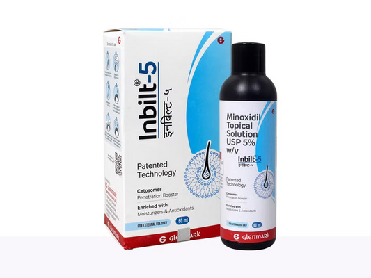 Inbilt 5% Hair Solution 60ml