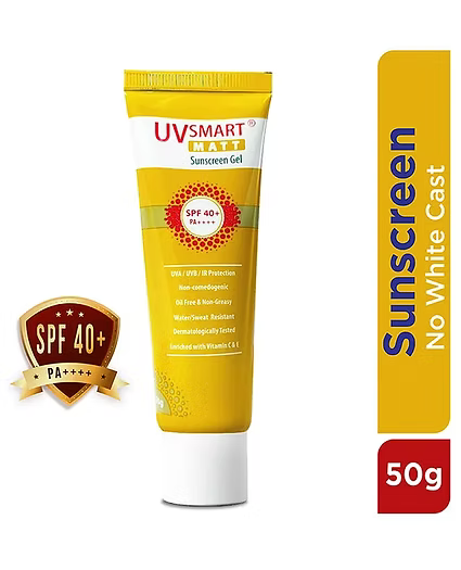 UVsmart Matt Sunscreen Gel SPF 40+/ PA++++