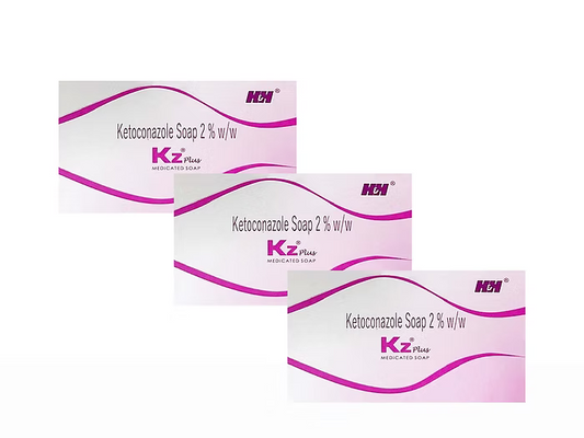 KZ Plus Medicated Soap 3*75GM