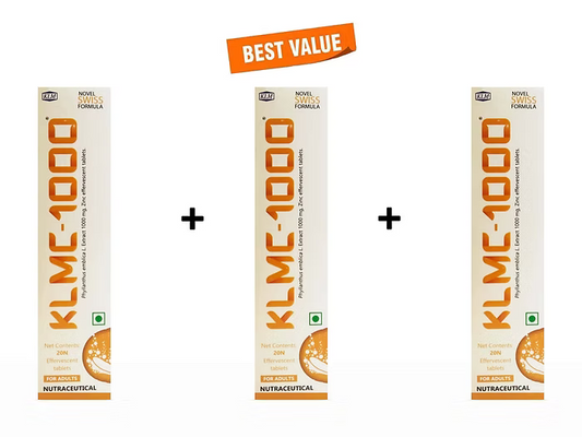 KLMC-1000 Effervescent Tablet Pack Of 3